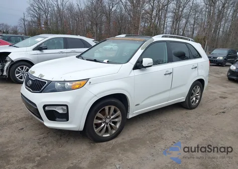 2013 Kia Sorento Sx V6 из США, поврежденный, VIN 5XYKWDA24DG371290